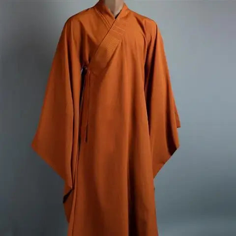 Monk Costume Buddhist Chinese Traditional Clothings Meditation Zen Shaolin Hanfu Clothing Taoism Tibetan Clothes Monk Robe