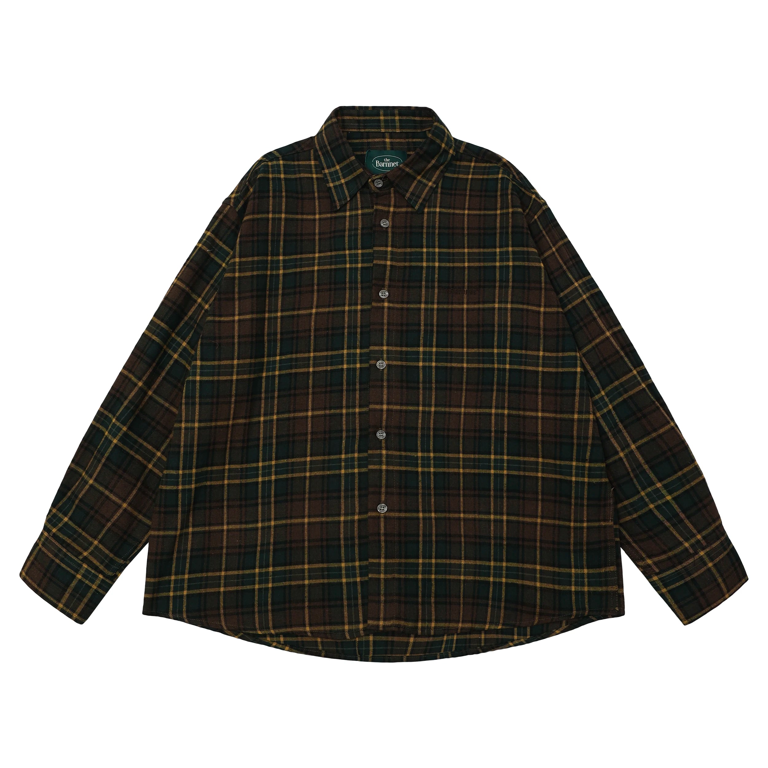 Blue Plaid Casual irt for Women Classic Striped Cotton irt Loose Fit Long Sve UV Protection Chinese Brand the Barnnet